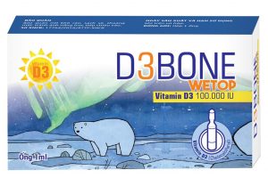 D3 BONE – Uống 1 lần duy nhất trong 3 tháng